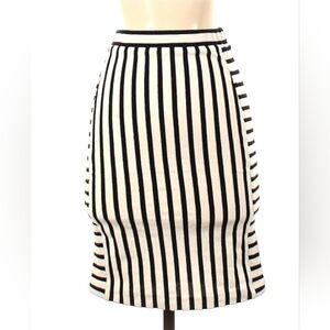 REBECCA MINKOFF Knit Striped Skirt Women's Size XS
